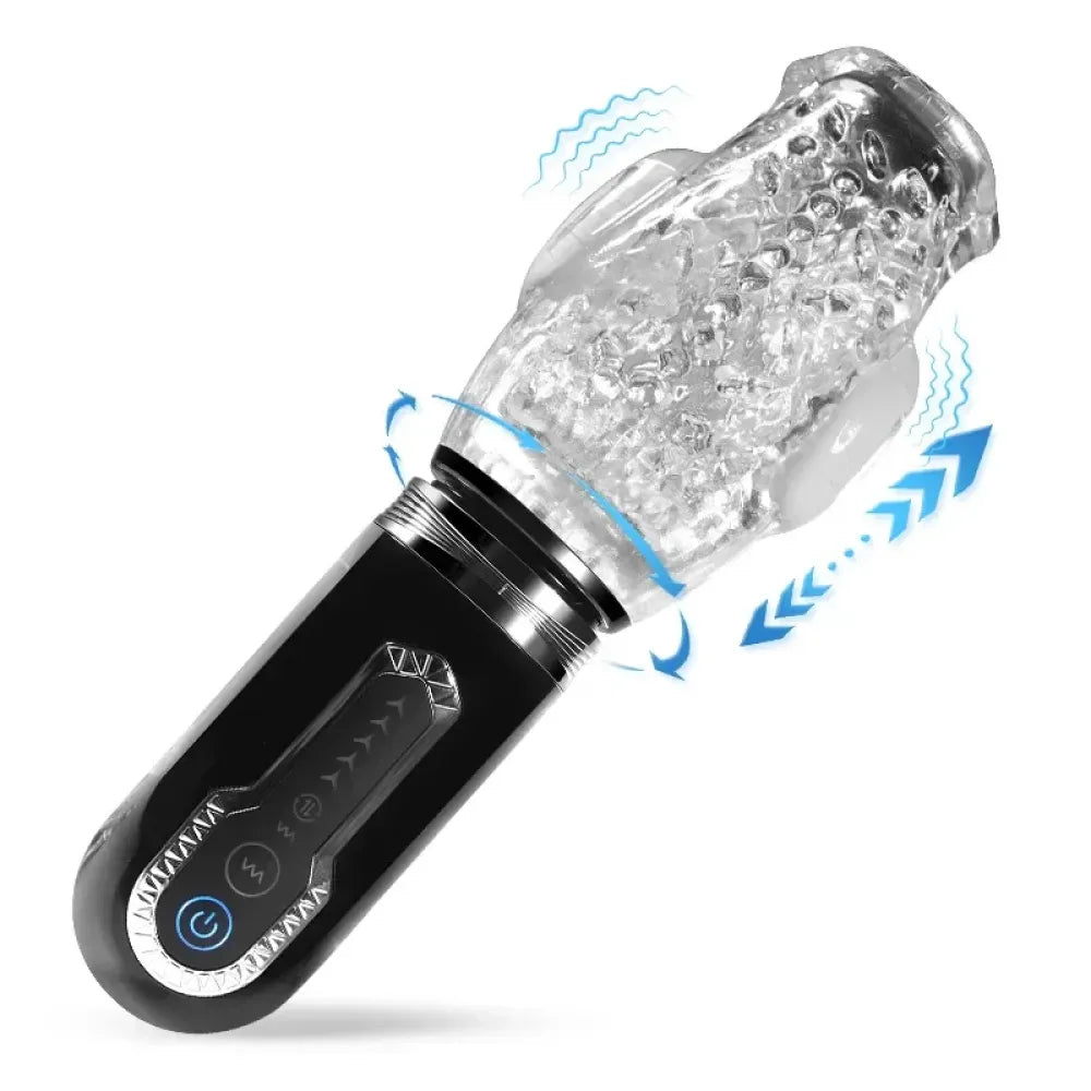 10 Mode Thrusting & Rotating Masturbator For Men Waterproof