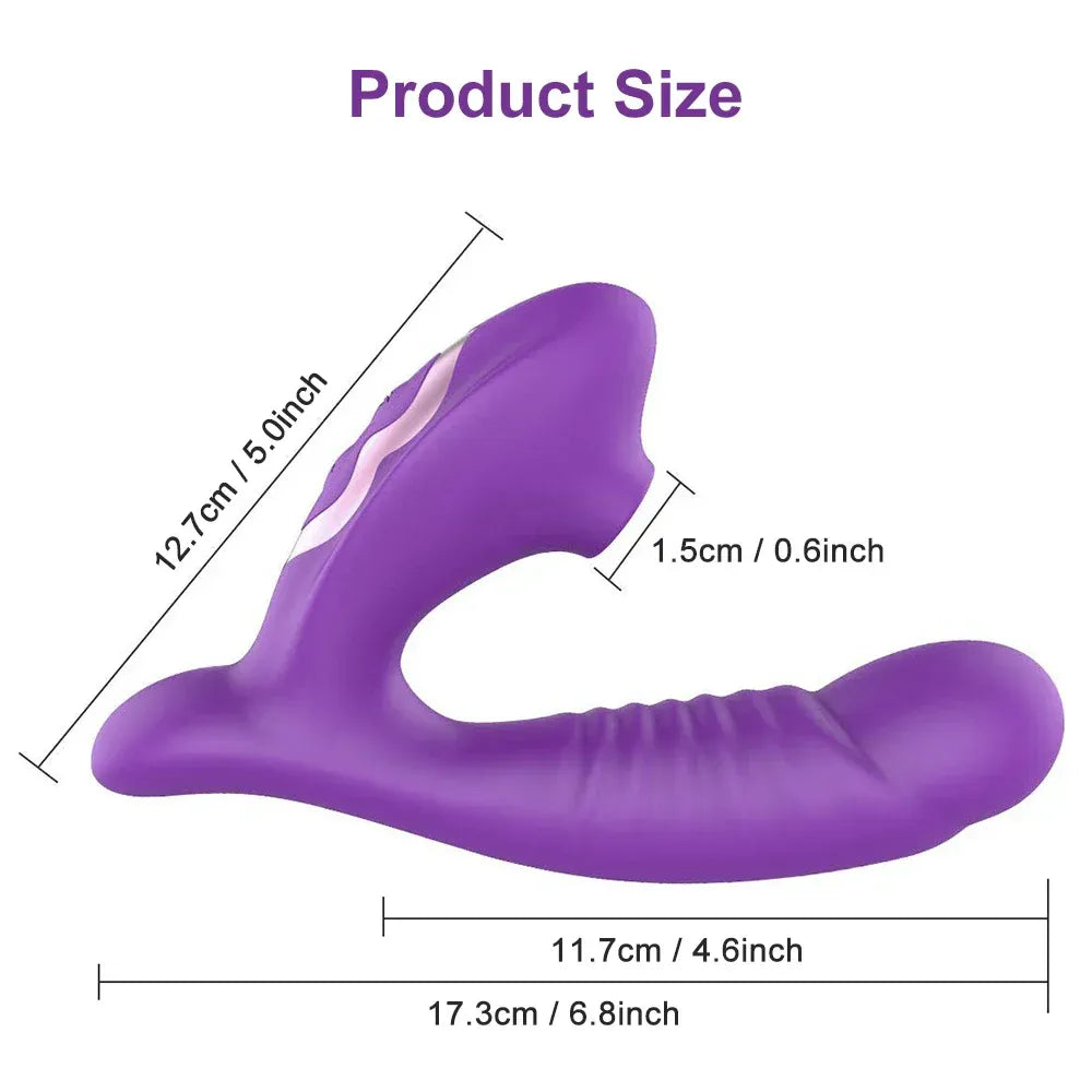 10 Speed Clitoral Suction Vibrator for G Spot Stimulation