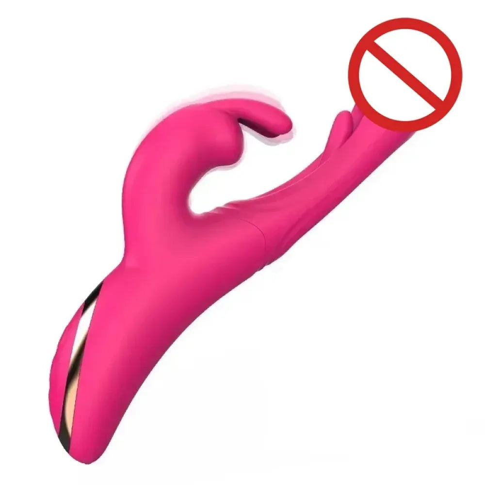 12 Mode Waterproof Silicone Rabbit Vibrator For Women
