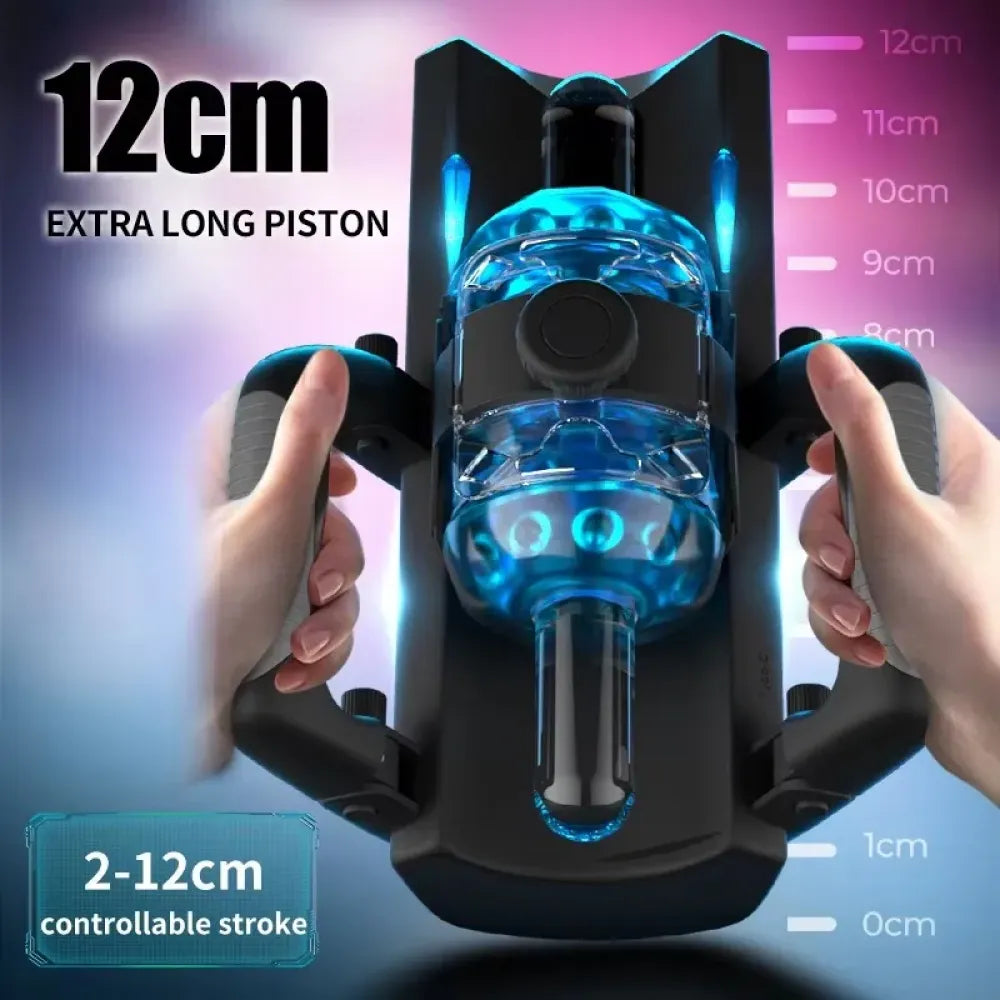 12cm Automatic Thrusting Vagina Masturbator Powerful High
