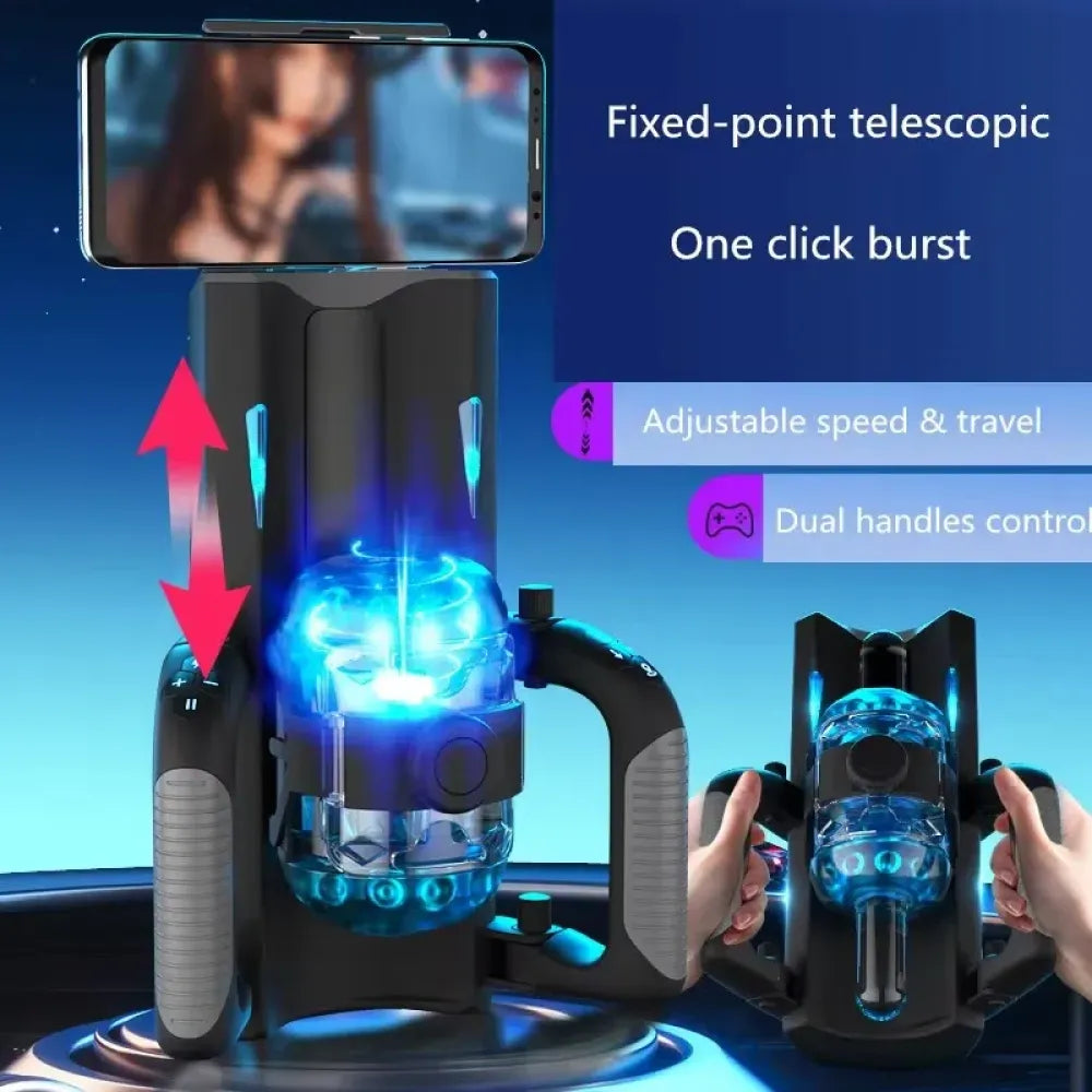 12cm Automatic Thrusting Vagina Masturbator Powerful High