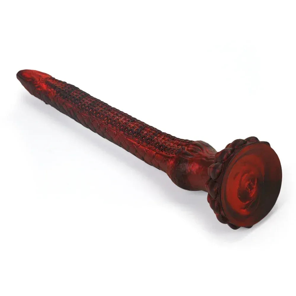 16.4 Inch Ultra Long Silicone Dildo With Strong Suction Cup