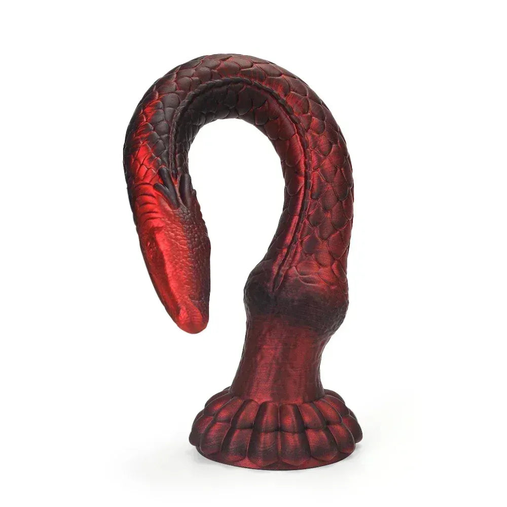 16.4 Inch Ultra Long Silicone Dildo With Strong Suction Cup