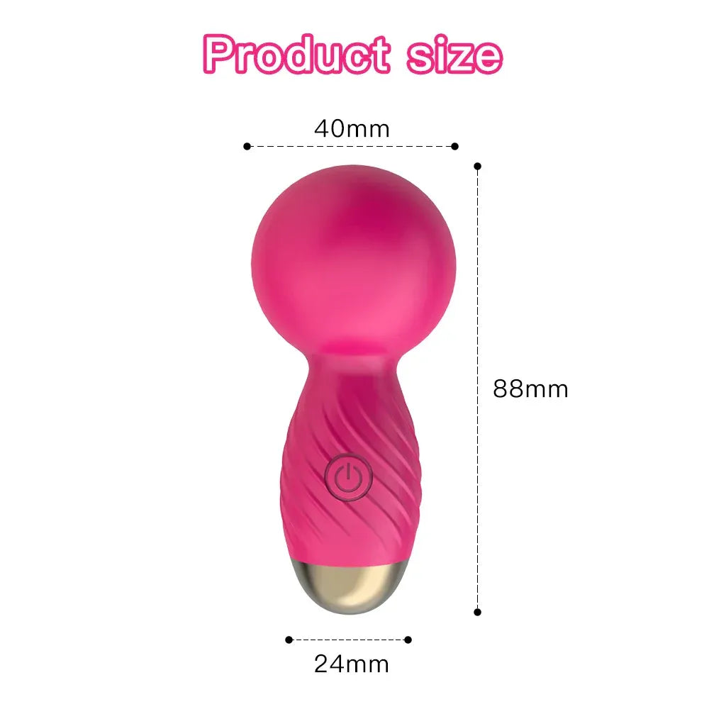 16 Speed Mini Av Vibrator For Women Clitoris Stimulator