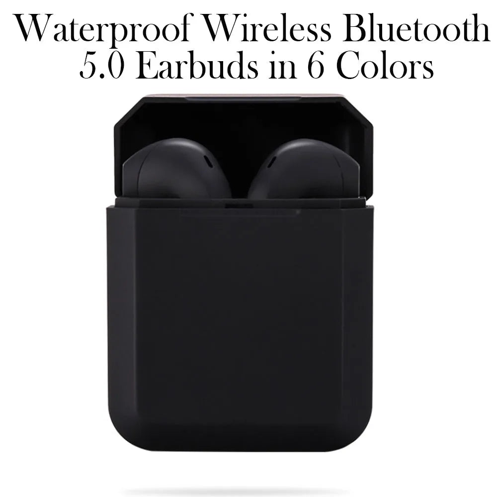 Vibe Geeks Waterproof Wireless Bluetooth 5.0 Earbuds - USB