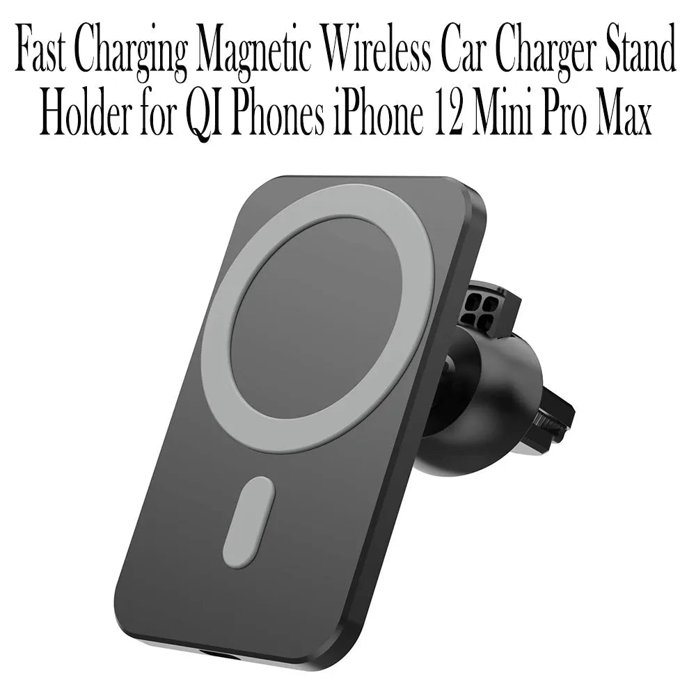 Vibe Geeks 15W Fast Charging Magnetic Wireless Car Charger