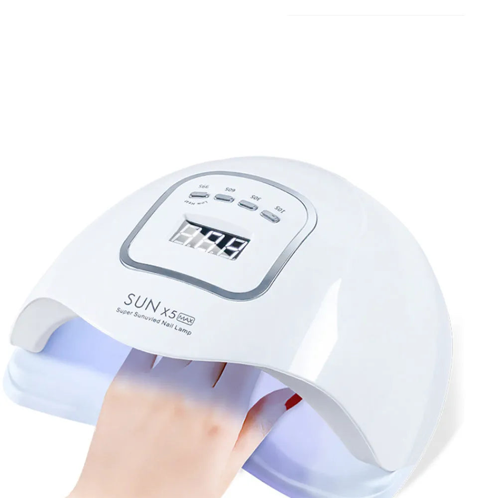 Vibe Geeks 120W LED UV Nail Gel Dryer Curing Lamp - USB