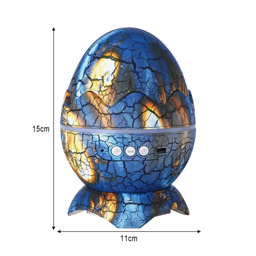 Vibe Geeks USB Plugged - in Dinosaur Egg Starry Night