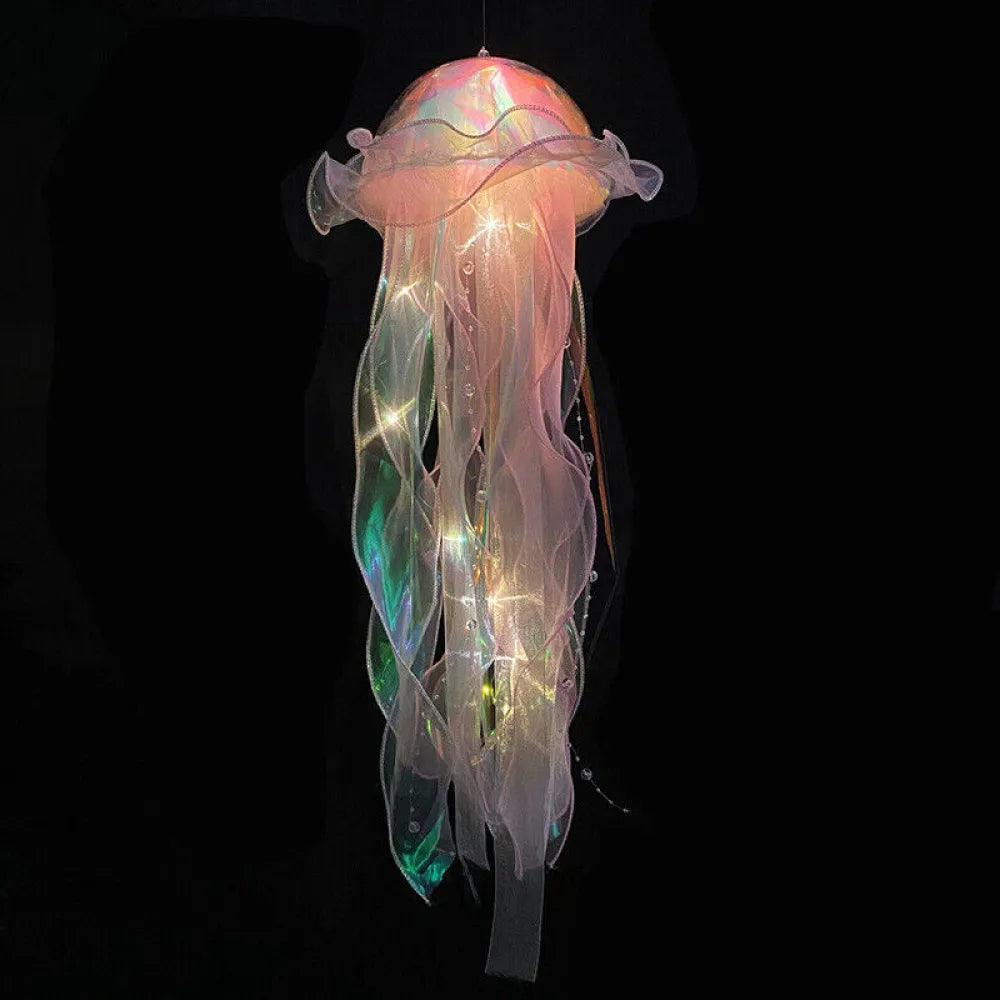 Vibe Geeks Hanging Jellyfish LED Decorative Lamp DIY Party