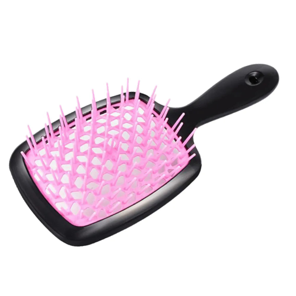 Vibe Geeks Anti - static Massage Detangling Hair Brush