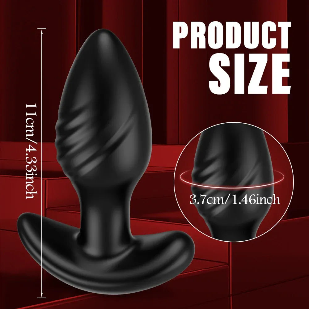 360 Rotating Anal Plug Vibrator
