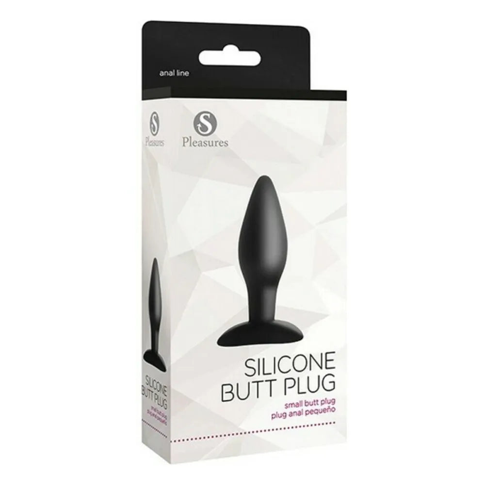 Anal Plug By S Pleasures Black 3 Cm