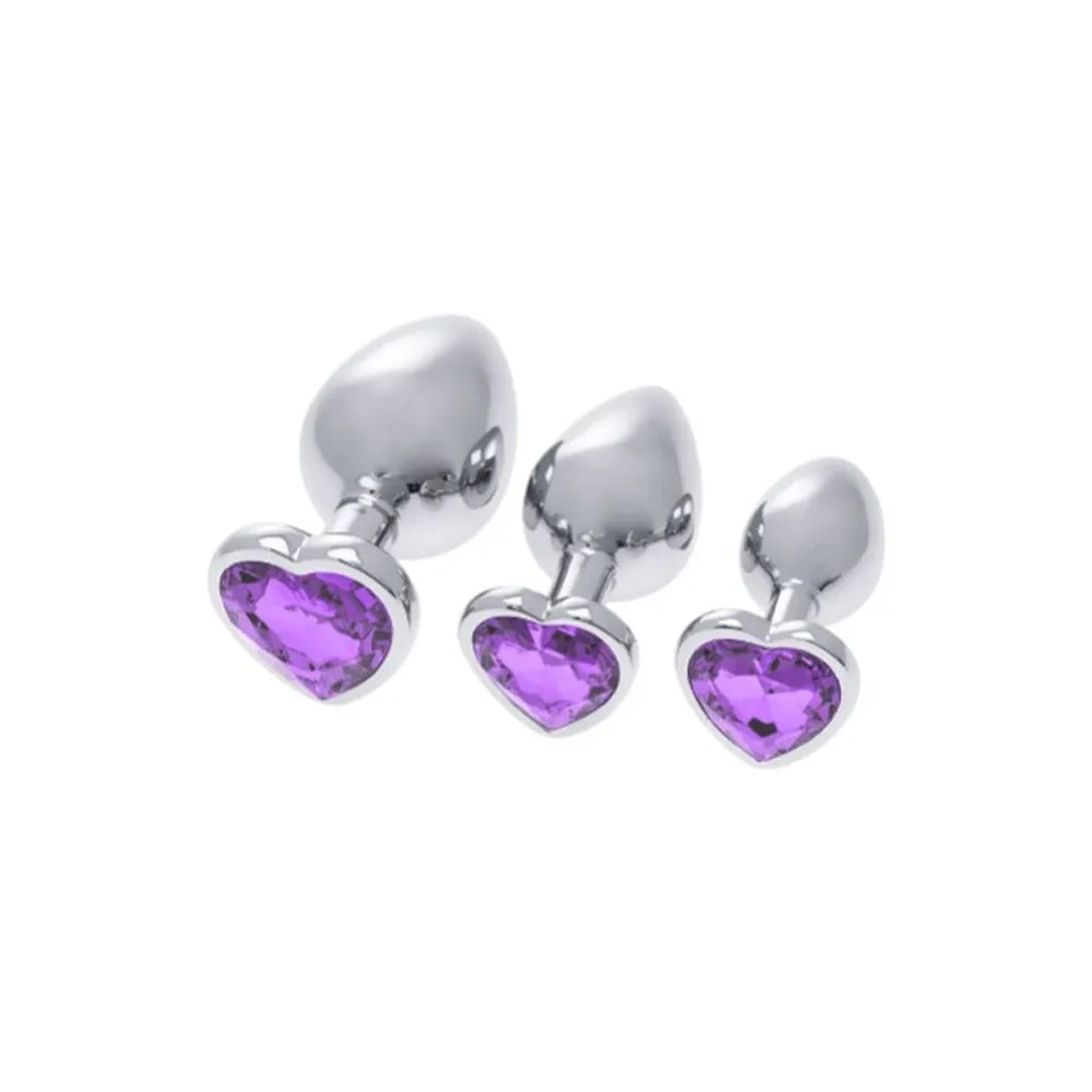 Anal Plug By S Pleasures Silver Lilac