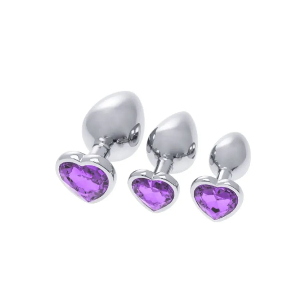 Anal Plug By S Pleasures Silver Lilac