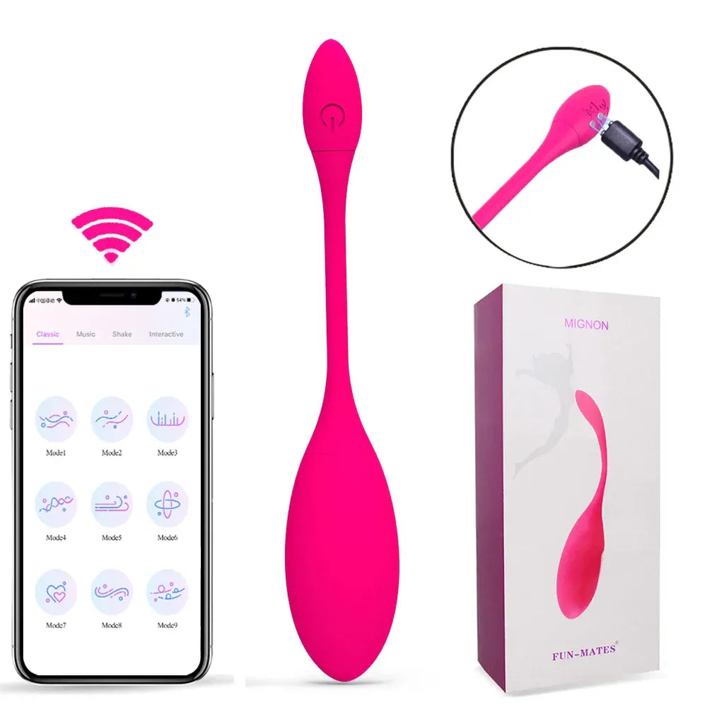App Controlled G Spot Vibrating Kegel Balls
