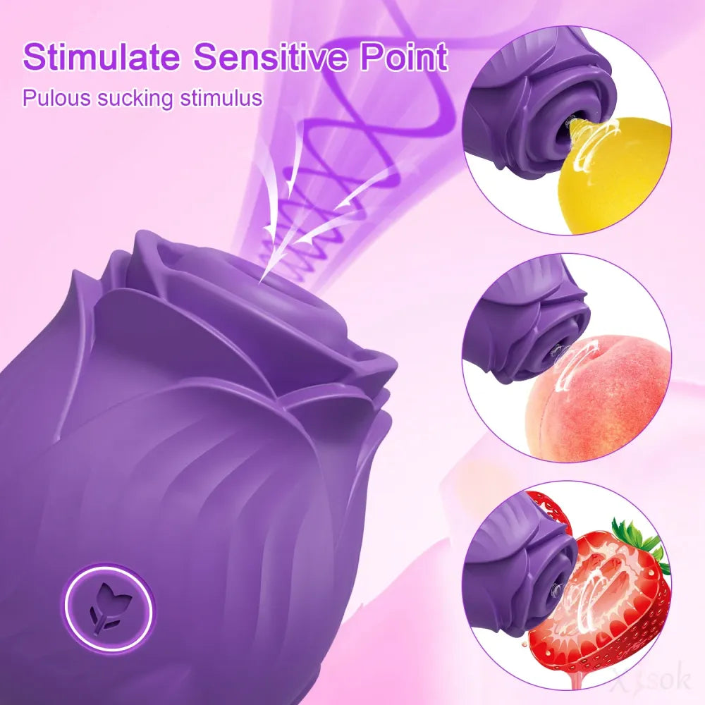 Clit Sucker Vibrator for Women Nipple Clit Stimulation Toy
