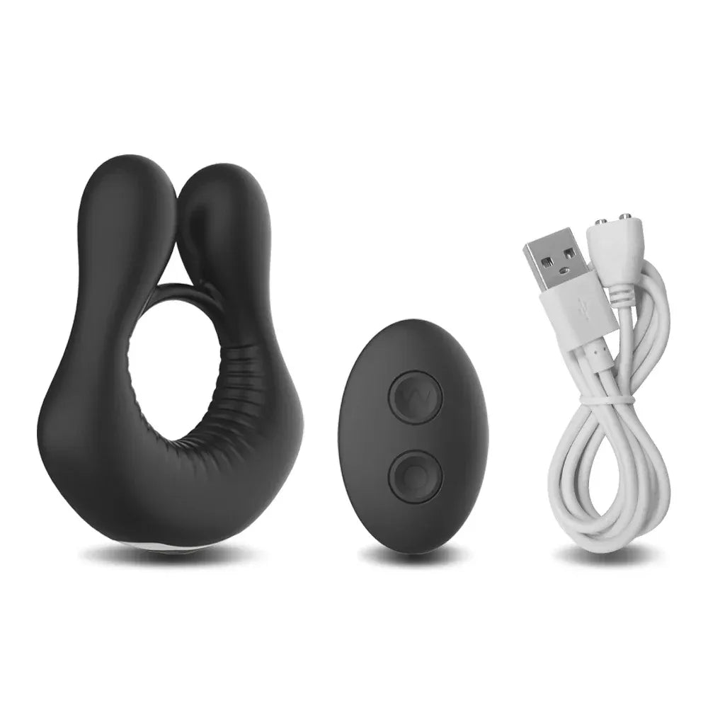 Delay Ejaculation Vibrating Cock Ring for Men