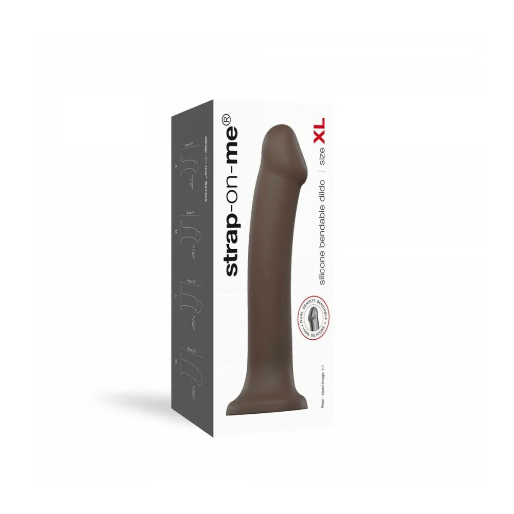 Dildo By Strap-On-Me 6013359 Chocolate Xl