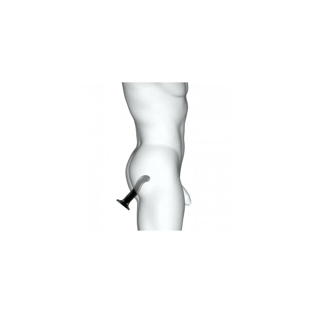 Dildo By Strap-On-Me Point Stimulator Black Xl