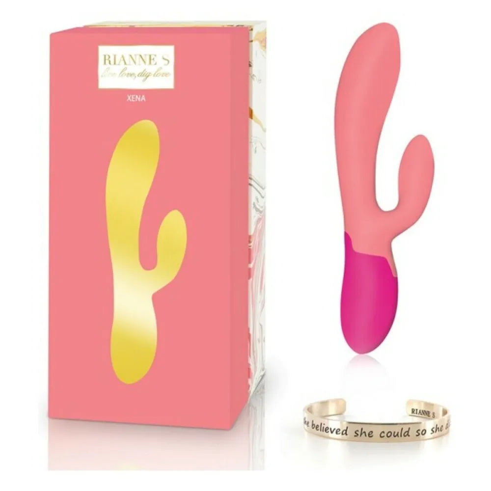 Dual Stimulation Vibe By Rianne S Essentials Xena Rabbit