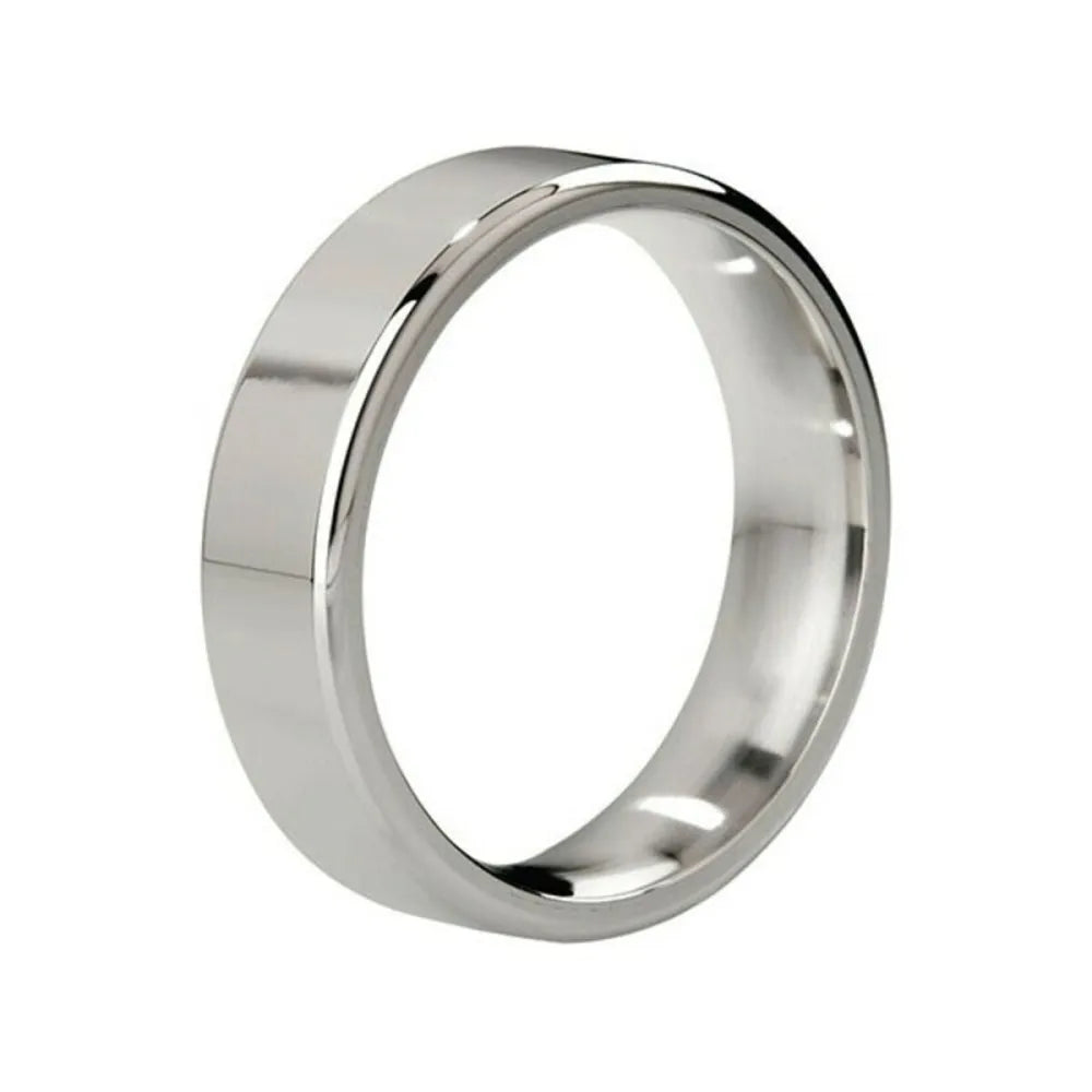 Duke Polished Steel Love Ring By Mystim (Ø 55 Mm)