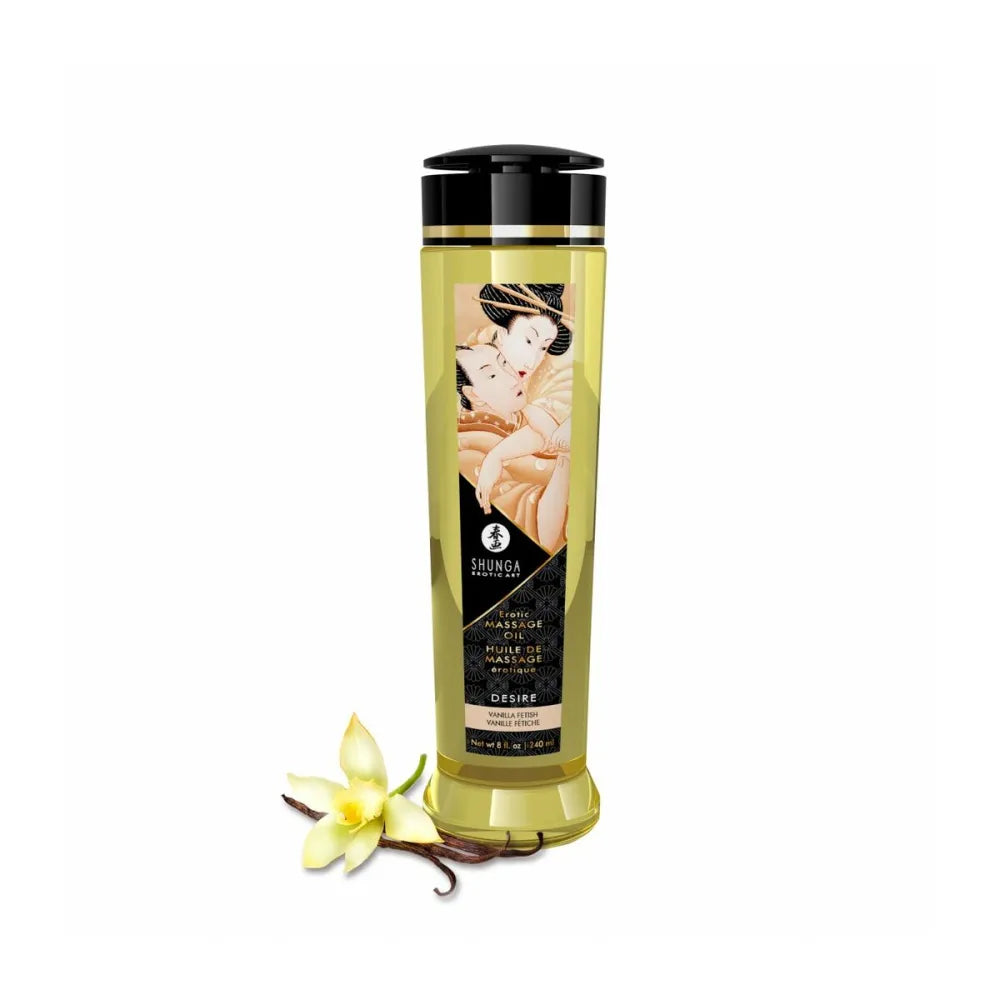 Erotic Massage Oil By Shunga 240 Ml Vanilla
