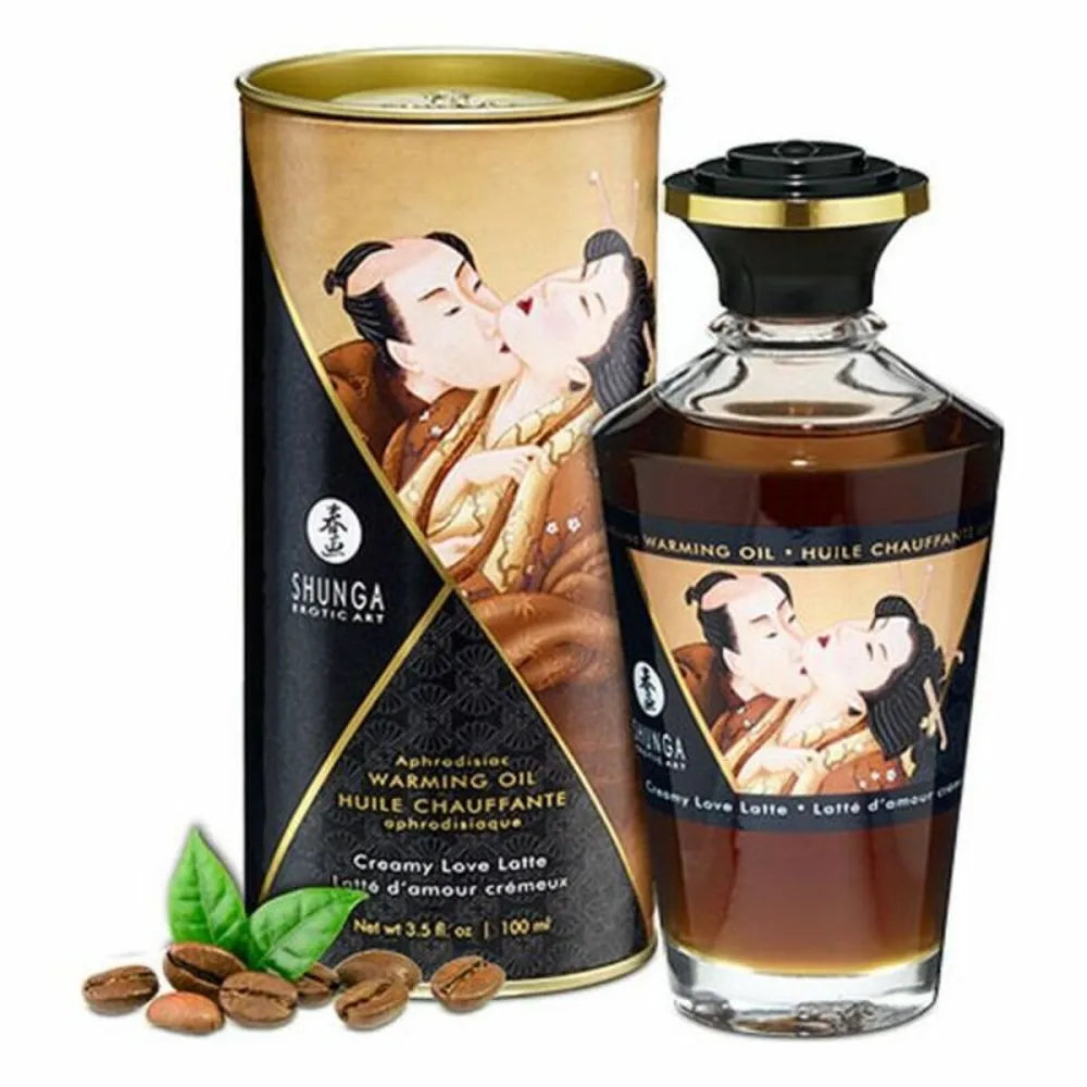 Erotic Massage Oil By Shunga Coffee White Coffee 100 Ml 100
