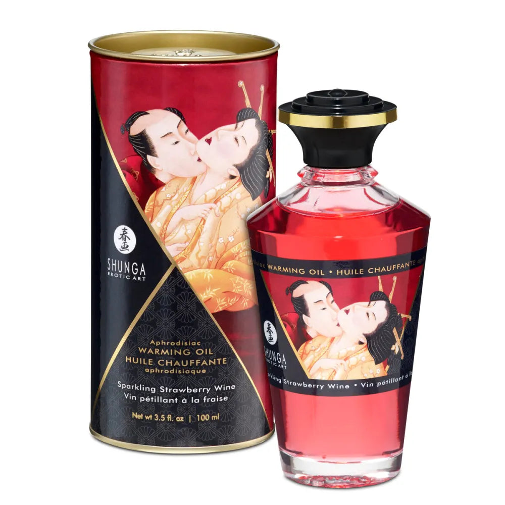 Erotic Massage Oil By Shunga Shu127Sparkling Strawberry