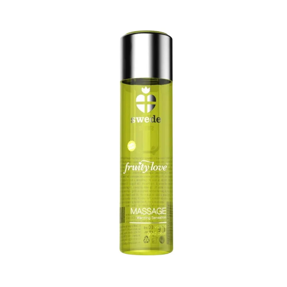 Erotic Massage Oil By Swede 120 Ml Pear Vanilla Heating