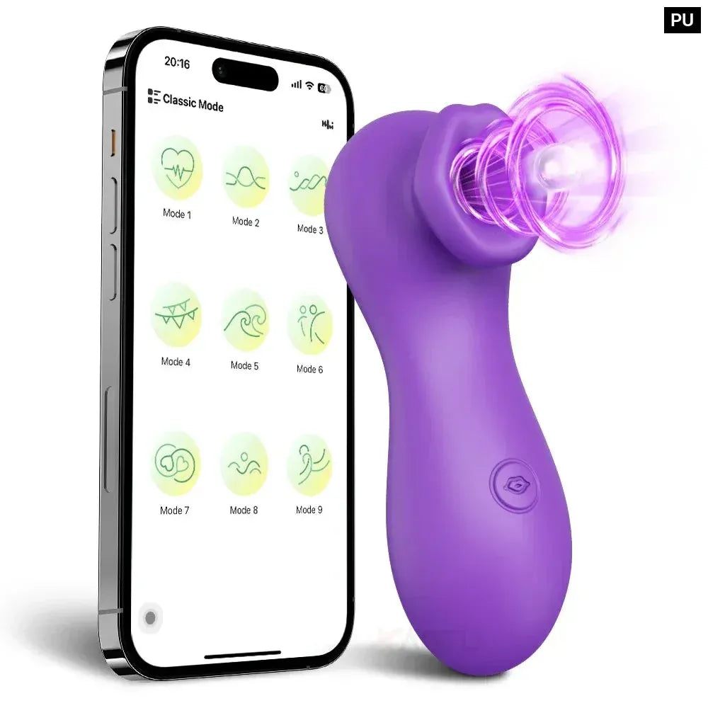 Female Clit Sucker Vibrator Vacuum Nipple Stimulator