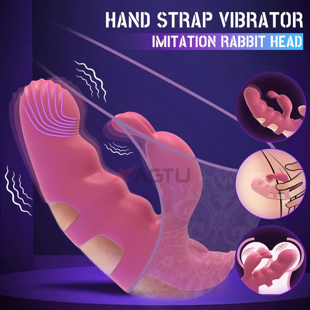 Heated Finger Vibrator for Couples - Clitoral & G-Spot