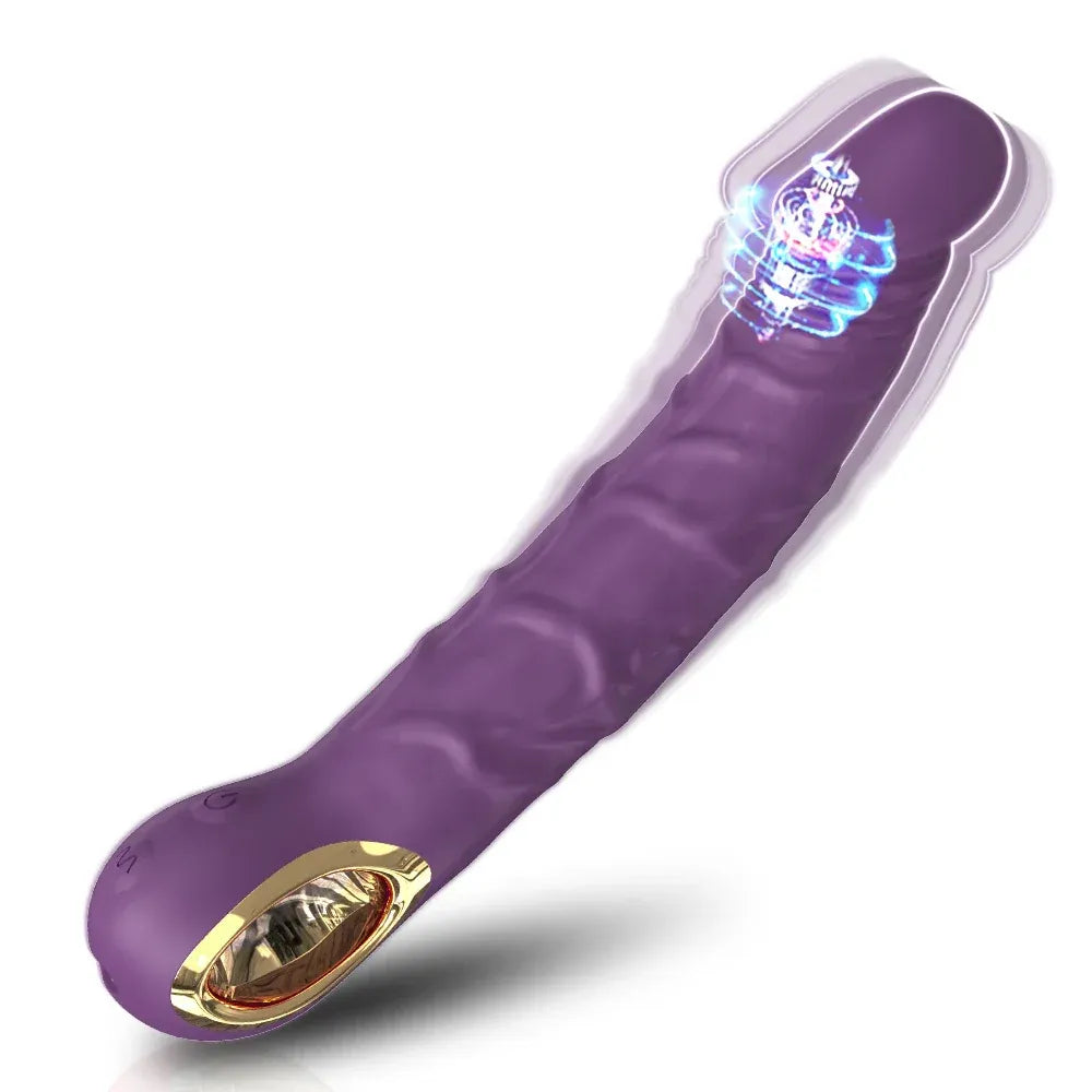 Intense Vibrating Dildo for Female Pleasure