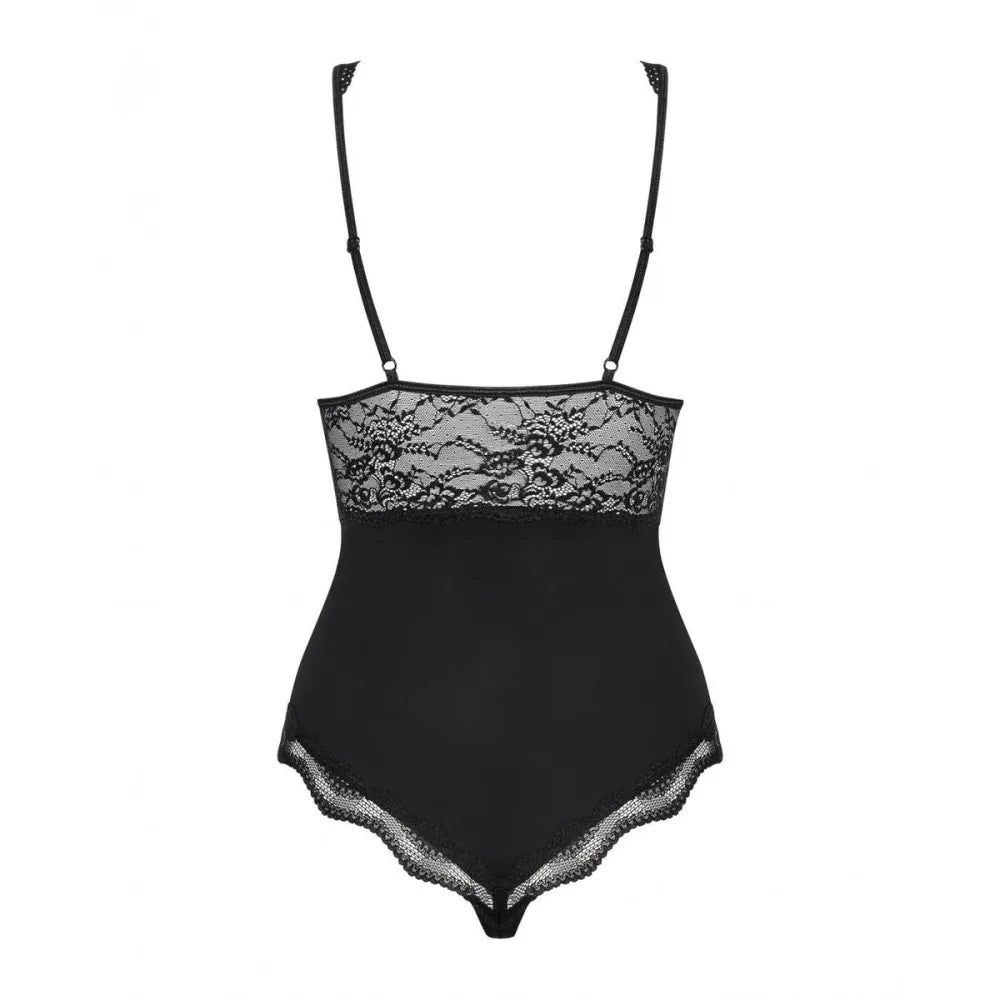 Leotard By Obsessive Luvae Black L/Xl