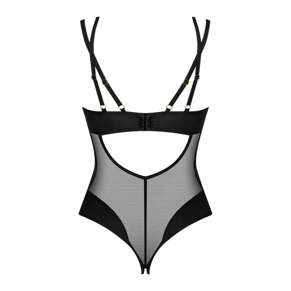 Leotard By Obsessive Xs/S Black