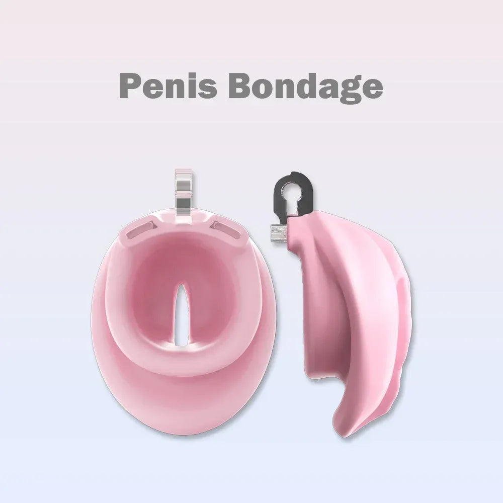 Lightweight Male Chastity Cage Bandage Cock Cage for Bdsm