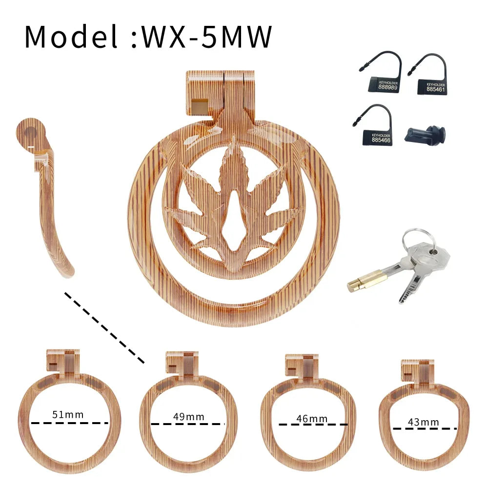 Lightweight Male Chastity Cage Cock Cage for Men Bondage