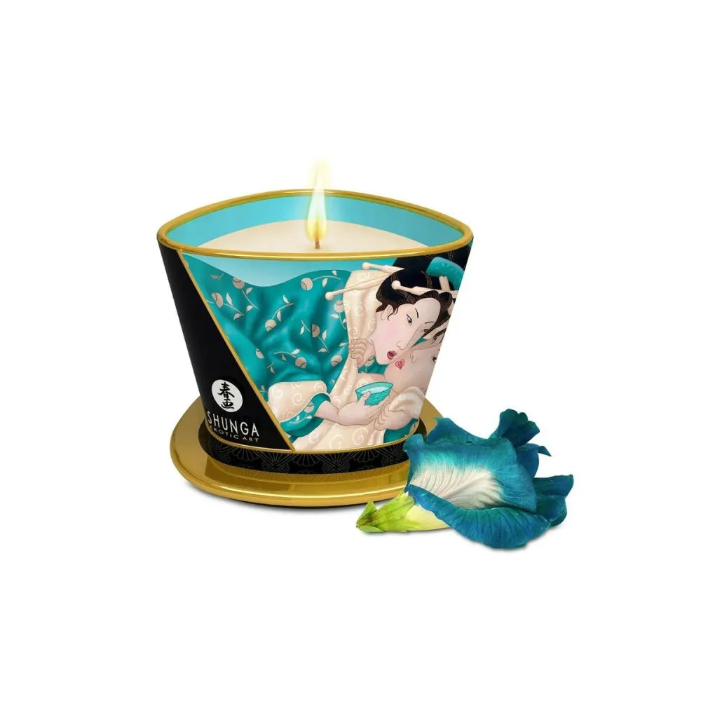 Massage Candle By Shunga Islands Flower Floral 170 Ml