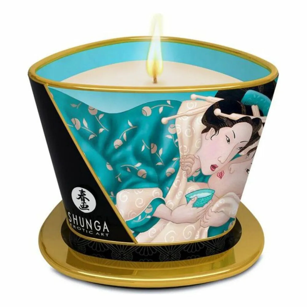 Massage Candle By Shunga Islands Flower Floral 170 Ml