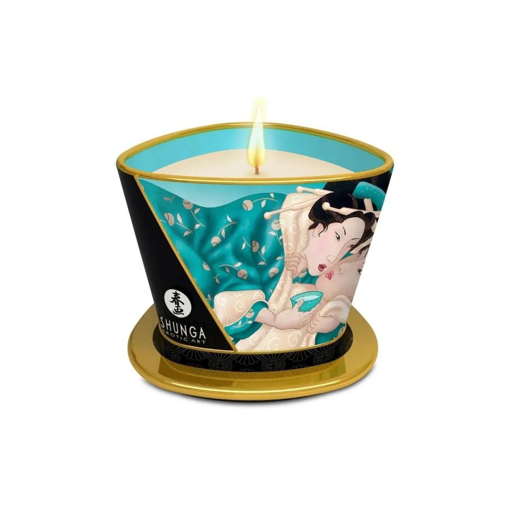 Massage Candle By Shunga Islands Flower Floral 170 Ml