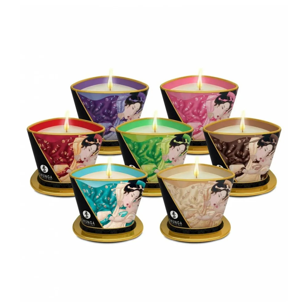 Massage Candle By Shunga Islands Flower Floral 170 Ml