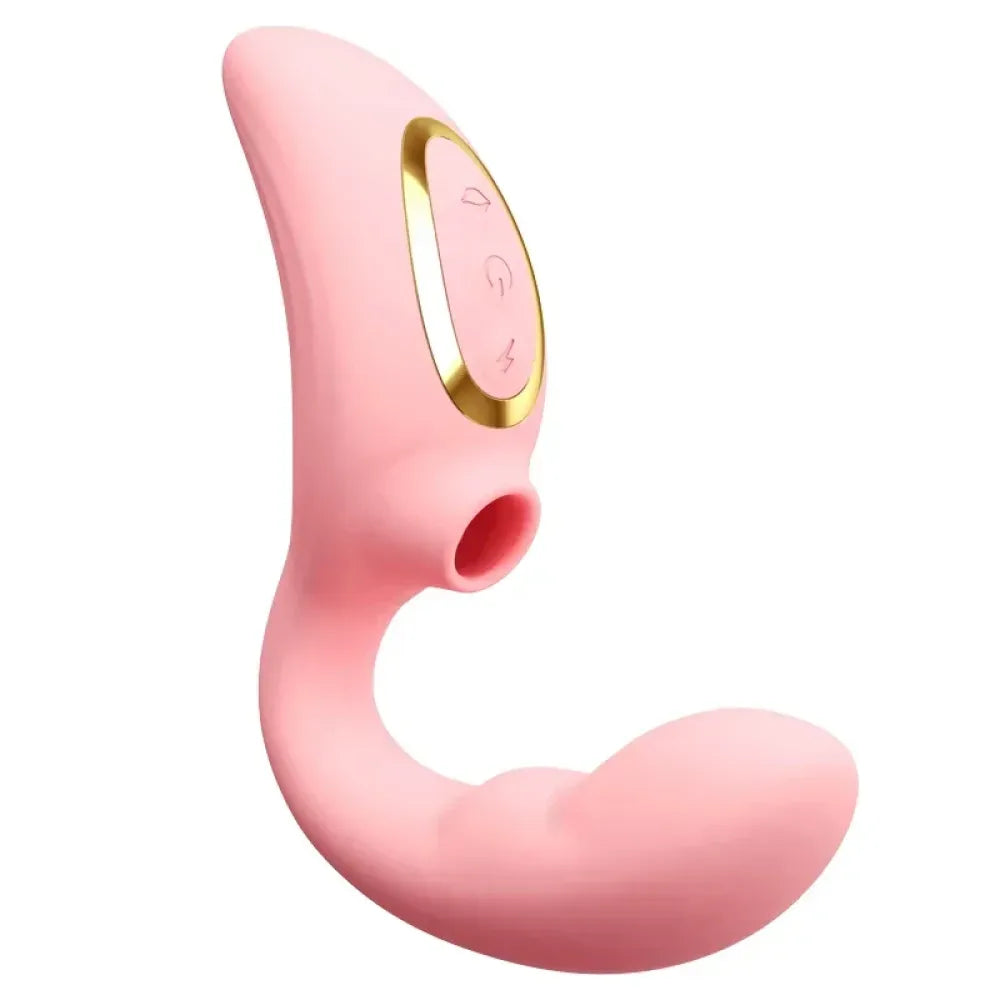 Powerful Dual Stimulation Clit Sucker & G-Spot Vibrator