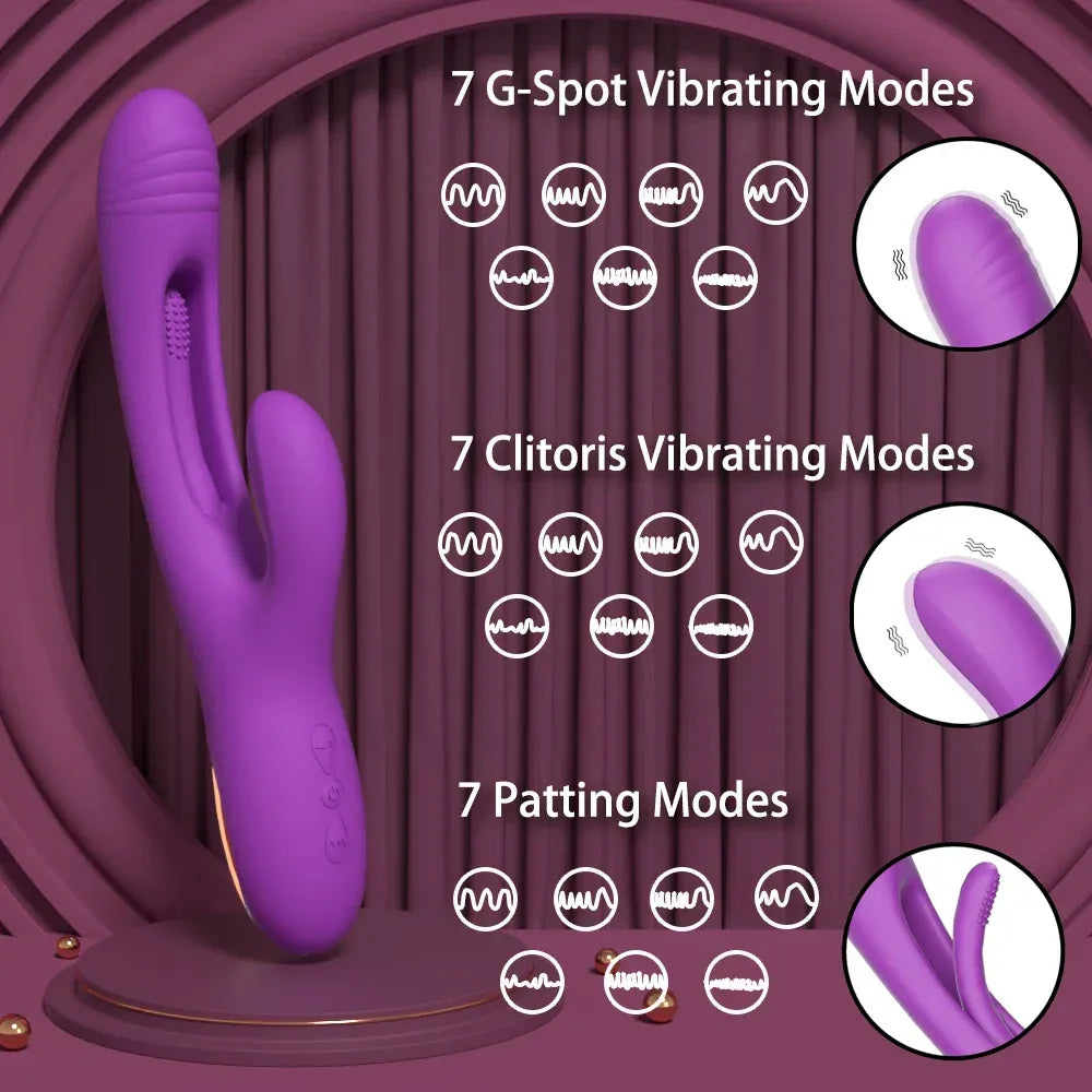 Rabbit Vibrator for Women G Spot Stimulator Masturbator