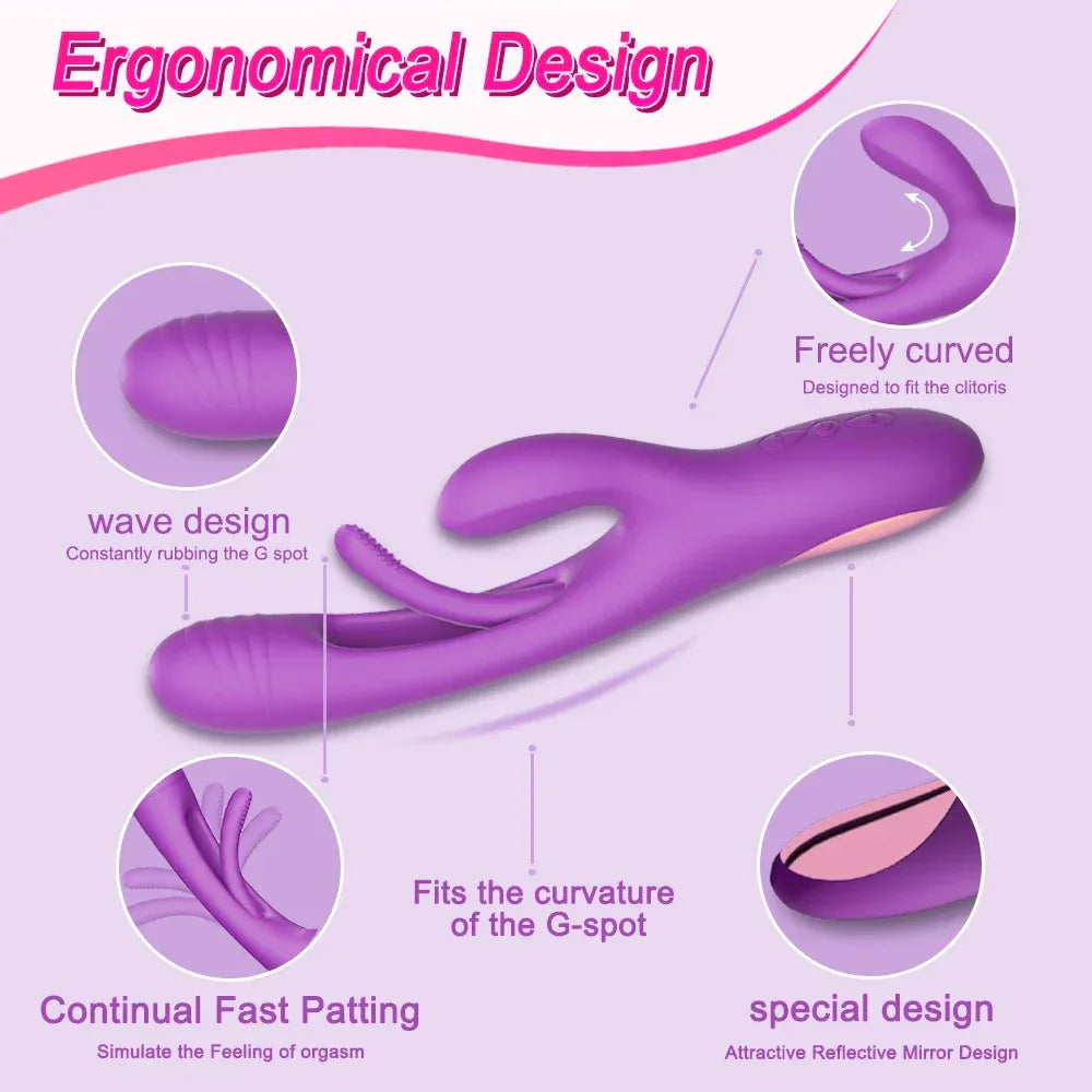 Rabbit Vibrator for Women G Spot Stimulator Masturbator