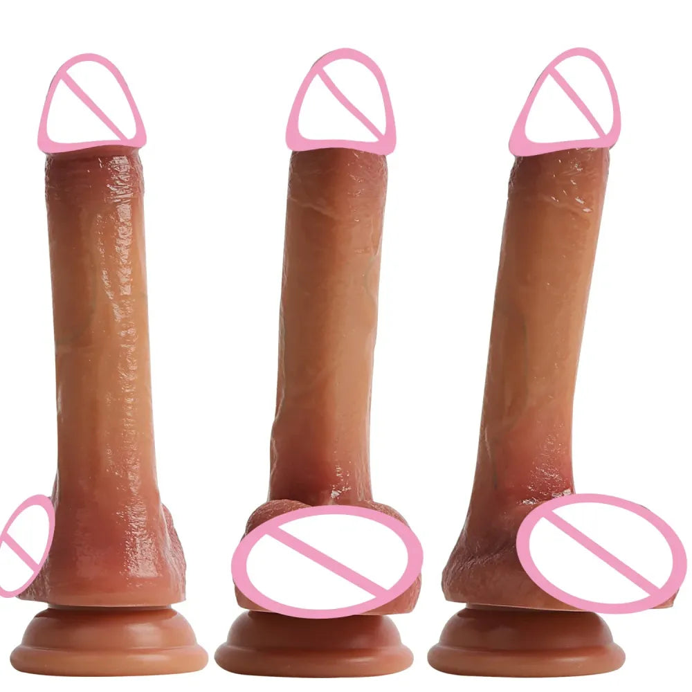Realistic Skin Dildo for Women