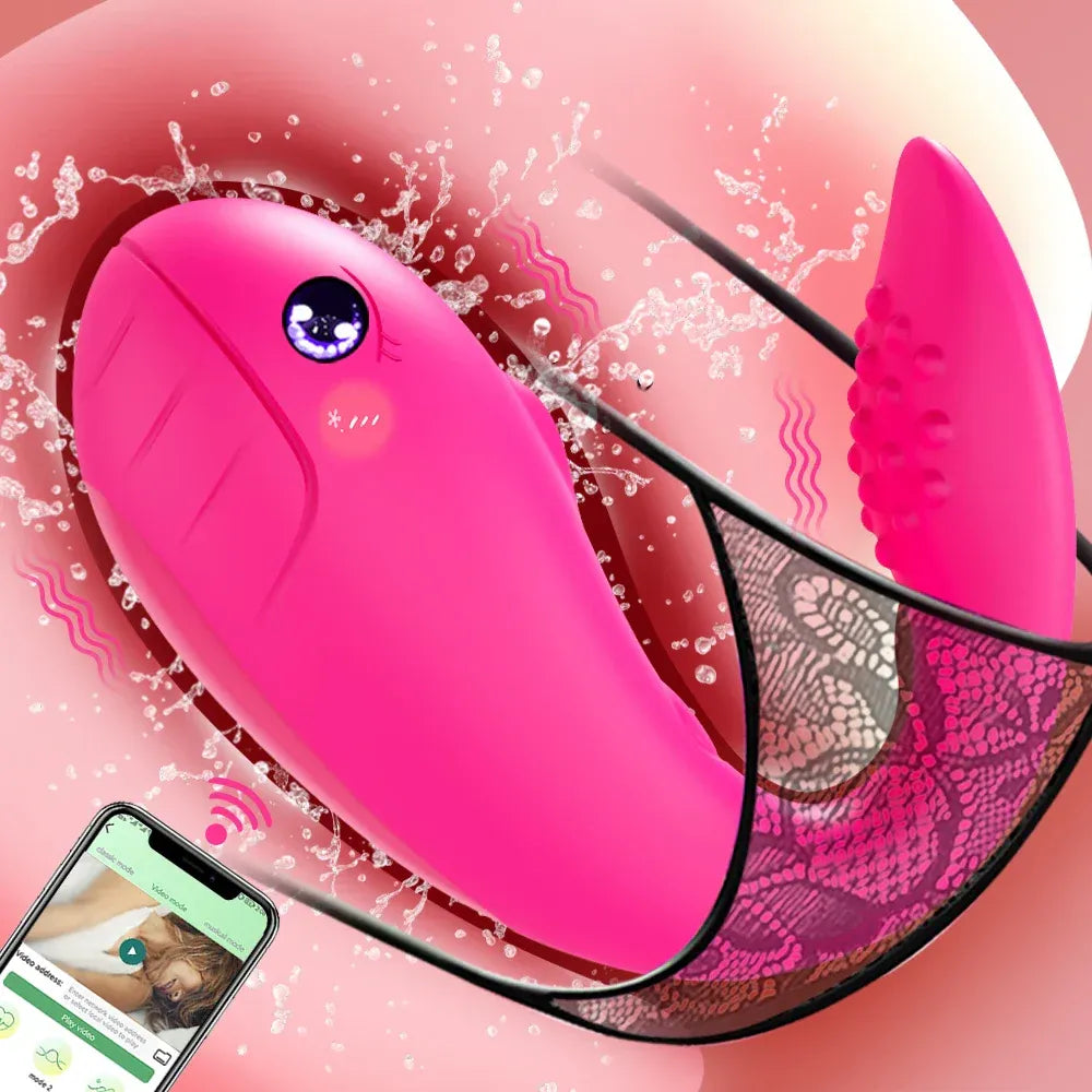 Remote-Controlled Wearable Vibrator for Couples