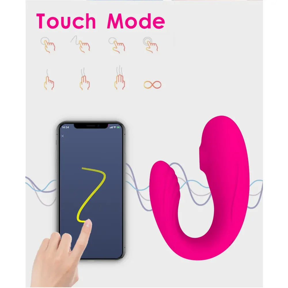 Remote Wearable Dildo Vibrator For Couples