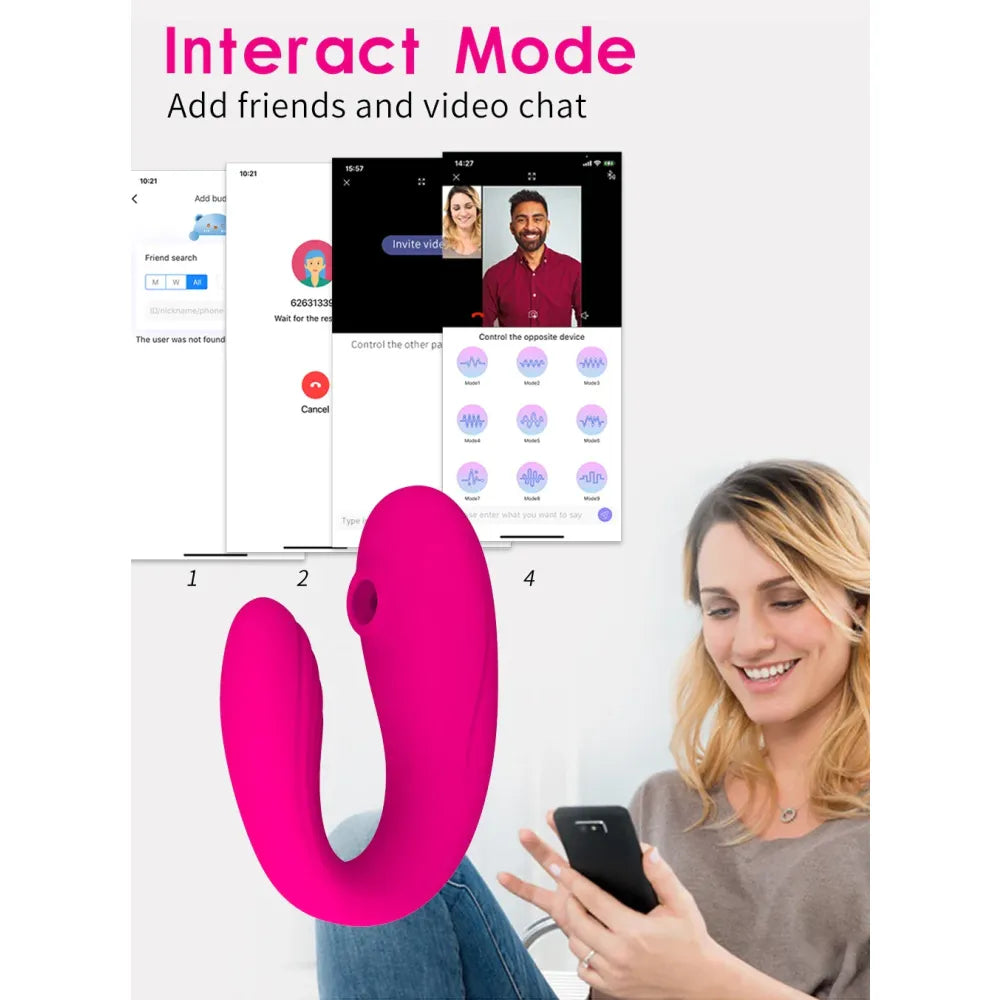 Remote Wearable Dildo Vibrator For Couples