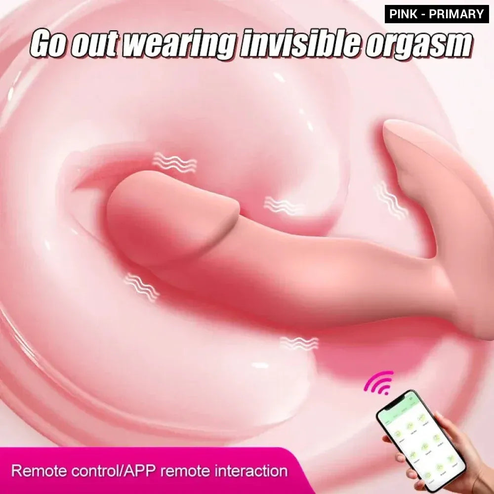 Silicone G Spot Clit Vibrator for Women App Controlled