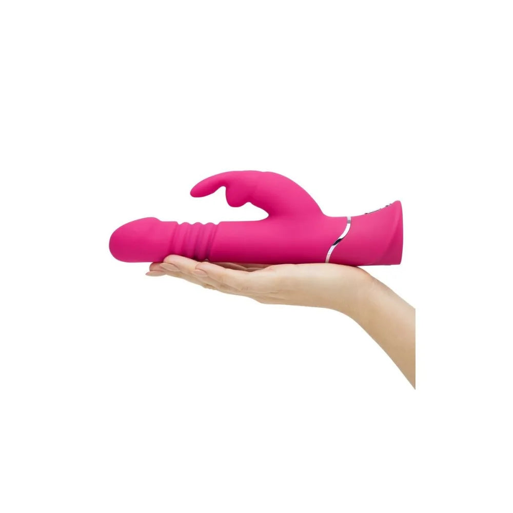Thrusting Realistic Vibrator By Happy Rabbit 01260 Pink