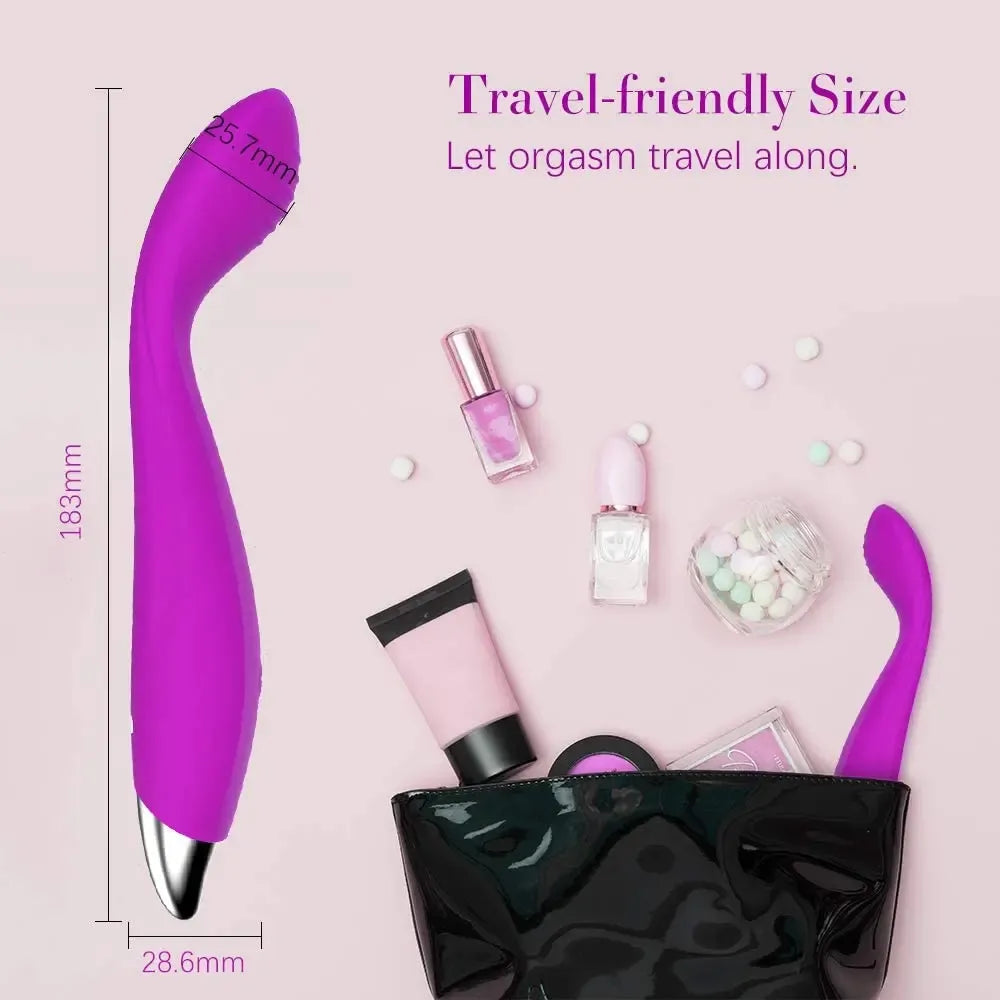 USB G-Spot Vibrator for Women - Powerful Clit Stimulator